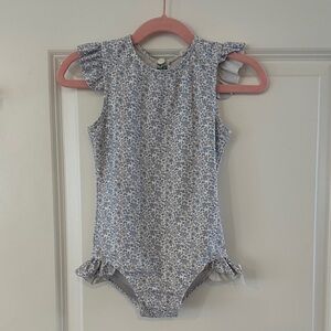 Minnow Swim - one piece made with Liberty Fabric - size 3/4T
